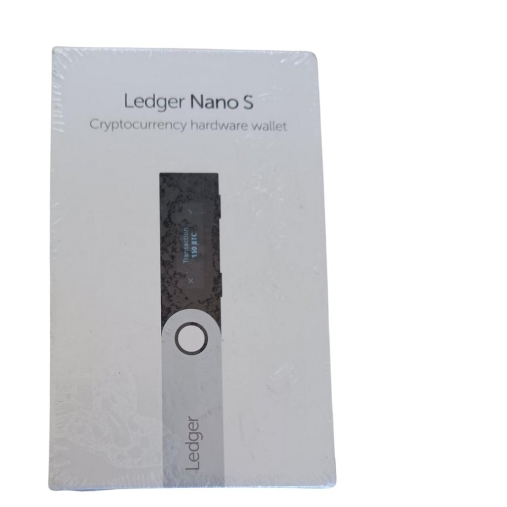 NWOT Ledger Nano S, Cryptocurrency hardware wallet